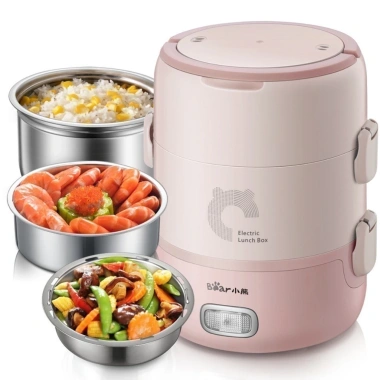 Hộp Cơm Điện Cầm Tay Bear DFH-B20S6 Đa Năng - Chính Hãng, Bảo Hành 18 Tháng, Giá 579.000 VND 7