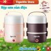 Hộp cơm điện Tigerlife 2‑3 tầng 2.025, nấu cơm, hâm nóng, giữ nhiệt, kèm túi đầu thìa - Giá chỉ 269k 3
