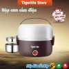 Hộp cơm điện Tigerlife 2‑3 tầng 2.025, nấu cơm, hâm nóng, giữ nhiệt, kèm túi đầu thìa - Giá chỉ 269k 4