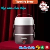 Hộp Cơm Hâm Nóng Inox 2-3 Tầng Tigerlife 2.025 - 1 đổi 1, túi, thìa, đũa, 269.000 VND