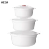 Hộp cơm trưa vi sóng NELO đa chức năng, trong suốt, thân thiện môi trường – chỉ 58.520₫