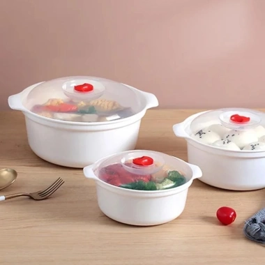 Hộp cơm trưa vi sóng NELO đa chức năng, trong suốt, thân thiện môi trường – chỉ 58.520₫