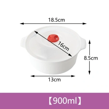 Hộp cơm trưa vi sóng NELO đa chức năng, trong suốt, thân thiện môi trường – chỉ 58.520₫
