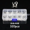 Hộp cos 320 chiếc - Đầu cuối nối dây, cos tròn, cos Y, kìm bấm cos - Giá 72.750₫ 8