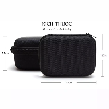 Hộp Cứng Bảo Vệ Phụ Kiện Điện Thoại & Laptop - Đựng Tai Nghe, Củ Sạc, Pin Dự Phòng, Ổ Cứng, Cáp USB, Giá 75.000 2