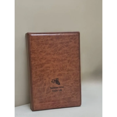 Hộp da cao cấp đựng 2 chai rượu vang và phụ kiện - Quà tặng ưu đãi 220k
