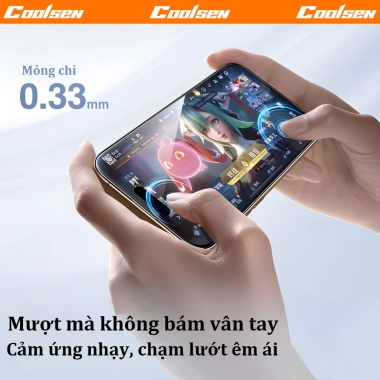 Hộp dán màn hình kiểu sách Dán 1 giây, kính cường lực cho iPhone 11‑17 Pro Max & 17 Air