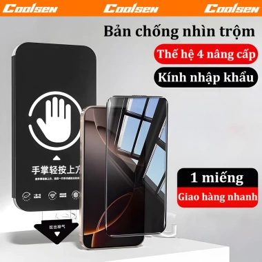 Hộp dán màn hình kiểu sách Dán 1 giây, kính cường lực cho iPhone 11‑17 Pro Max & 17 Air