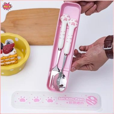 Hộp Dao Kéo Thìa Học Sinh N & X – Bảo Quản Di Động, Chứa Chopstix & Thìa, Giá Ưu Đãi 52.360₫ 7