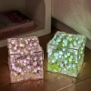 Hộp Đèn Hoa Tulip Handmade Đa Năng Gương Soi Trang Trí Nội Thất Giá 62.000 VND 9