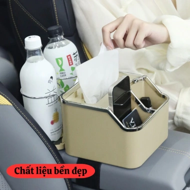 Hộp Đồ Ô Tô Đa Năng 4in1 Gắn Tay Tì Xe Hơi Khay Đựng Cốc Tiện Lợi Giảm Giá Đặc Biệt 7
