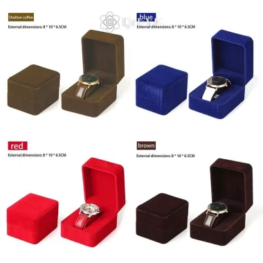 Hộp Đồng Hồ Thời Trang Nhung Góc Tròn - Bảo Quản Đồng Hồ Thông Minh, Phụ Kiện Trang Sức, Giá ưu đãi 58.432₫ 6
