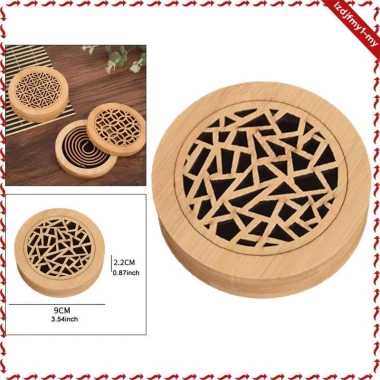 Hộp đốt hương gỗ Leipupa - Đồ nội thất năm mới sang trọng, thơm đậm spa, giảm giá 97.900₫ 3