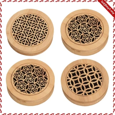 Hộp đốt hương gỗ Leipupa - Đồ nội thất năm mới sang trọng, thơm đậm spa, giảm giá 97.900₫ 8