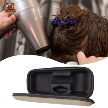 Hộp du lịch máy sấy tóc - Túi lưu trữ lớn, bảo vệ chống sốc, dễ mang 2