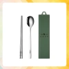 Hộp Đũa Thìa Inox 316 Kháng Khuẩn - Bộ Chống Ồn, Kèm Hộp Đựng Du Lịch 124.000₫