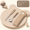 Hộp đũa thìa mini SUZUKO BAGS TM10 - Set đựng đũa muỗng cute, inox, nắp đậy, 30.999 VND 5