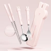 Hộp đũa thìa mini SUZUKO BAGS TM10 - Set đựng đũa muỗng cute, inox, nắp đậy, 30.999 VND 7