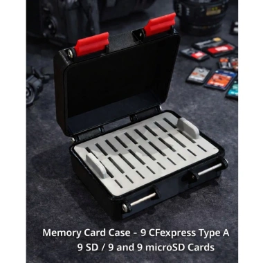 Hộp đựng 27 thẻ nhớ 3D - 9 CFexpress Type A, 9 SD, 9 microSD - Giá chỉ 75.000₫