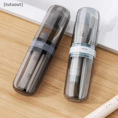 Hộp đựng bàn chải & cốc súc miệng di động - Bộ vệ sinh du lịch Tutuout