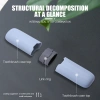 Hộp Đựng Bàn Chải Đánh Răng Du Lịch Nhựa Cho Học Sinh - Kem Đánh Răng Di Động Cutenery 3