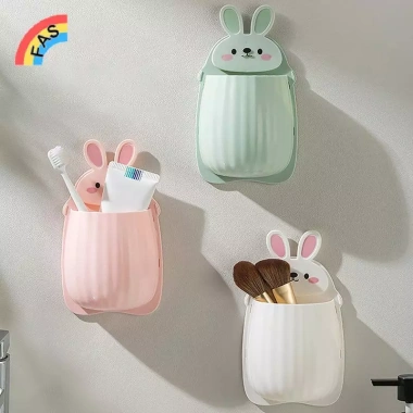 Hộp Đựng Bàn Chải Đánh Răng Thỏ Dễ Thương Treo Tường - Organizer Phòng Tắm 44.500₫ 4 Hộp Đựng Bàn Chải Đánh Răng Thỏ Dễ Thương Treo Tường - Organizer Phòng Tắm 44.500₫ 4