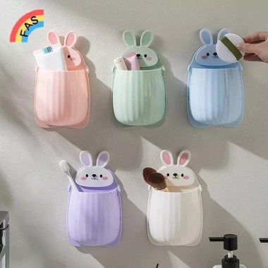 Hộp Đựng Bàn Chải Đánh Răng Thỏ Dễ Thương Treo Tường - Organizer Phòng Tắm 44.500₫ 5 Hộp Đựng Bàn Chải Đánh Răng Thỏ Dễ Thương Treo Tường - Organizer Phòng Tắm 44.500₫ 5