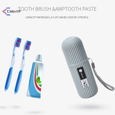 Hộp đựng bàn chải di động Cminyp Bảo vệ, dành cho cắm trại du lịch, 28.050₫