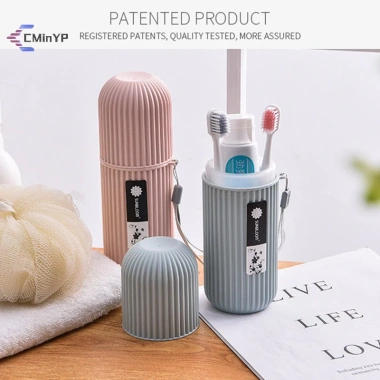 Hộp đựng bàn chải di động Cminyp Bảo vệ, dành cho cắm trại du lịch, 28.050₫