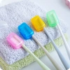 Hộp đựng bàn chải du lịch di động bảo vệ môi trường & đầu cọ, giá 1.000₫ 5