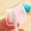 Hộp đựng bàn chải du lịch di động bảo vệ môi trường & đầu cọ, giá 1.000₫ 9
