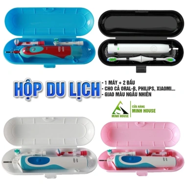 Hộp đựng bàn chải, máy đánh răng điện cho Oral B, Xiaomi, Philips – Du lịch bỏ túi Minh House 35k