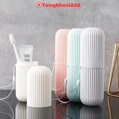 Hộp đựng bàn chải và kem đánh răng du lịch đa chức năng tiện dụng giá 11.900₫