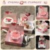 Hộp Đựng Bánh Kem Romantic In Lịch Chấm Bi – Bánh Lạnh, Quà Sinh Nhật, Giá 39.000₫