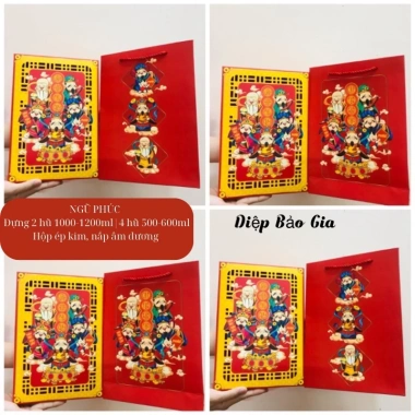 Hộp đựng bánh kẹo, quà Tết 2.025 - Nhiều mẫu đẹp, giá chỉ 18.000 VNĐ 4