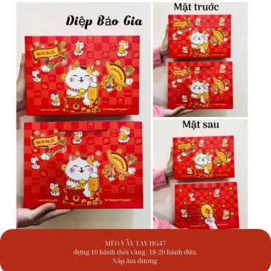 Hộp đựng bánh kẹo, quà Tết 2.025 - Nhiều mẫu đẹp, giá chỉ 18.000 VNĐ 5