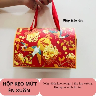 Hộp đựng bánh kẹo, quà Tết 2.025 - Nhiều mẫu đẹp, giá chỉ 18.000 VNĐ 10