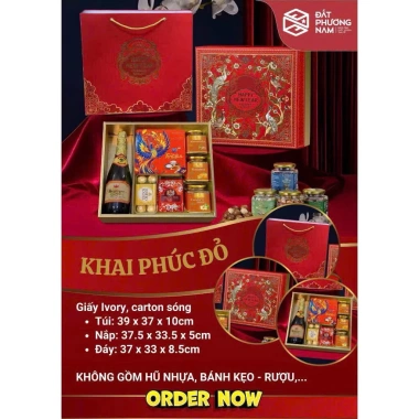 Hộp đựng bánh, kẹo, quà Tết đa mẫu đa size - Giá chỉ 68.000₫, giảm tới 15%