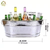 Hộp đựng bồn tắm mạ kẽm Bothyi Xô đá làm lạnh rượu cocktail chịu nhiệt dễ vệ sinh 5