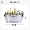 Hộp đựng bồn tắm mạ kẽm Bothyi Xô đá làm lạnh rượu cocktail chịu nhiệt dễ vệ sinh 7
