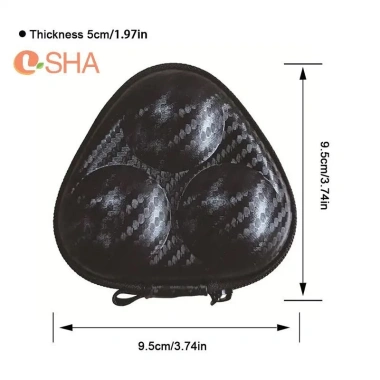 Hộp Đựng Bóng Bàn 3 Viên - Túi Bảo Quản Cứng Chống Thấm Nước, Phụ Kiện Thể Thao Nhà 5