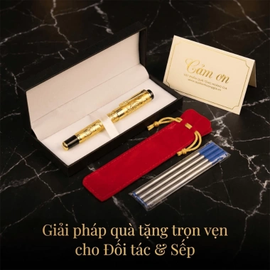 Hộp đựng bút 17x6x3cm kèm túi giấy bảo vệ chống trầy xước quà tặng hoàng gia giá 50.000đ 3