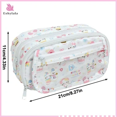 Hộp đựng bút chì dễ thương, túi văn phòng phẩm dung tích lớn - Giá 42.120₫