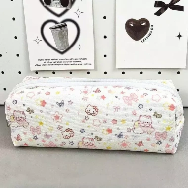 Hộp đựng bút chì dễ thương, túi văn phòng phẩm dung tích lớn - Giá 42.120₫