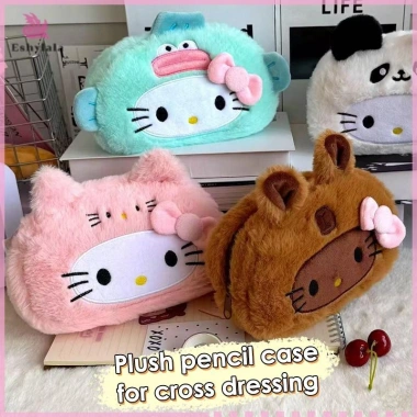 Hộp đựng bút chì sang trọng & túi trang điểm hoạt hình dung tích lớn – Mỹ phẩm, quà tặng