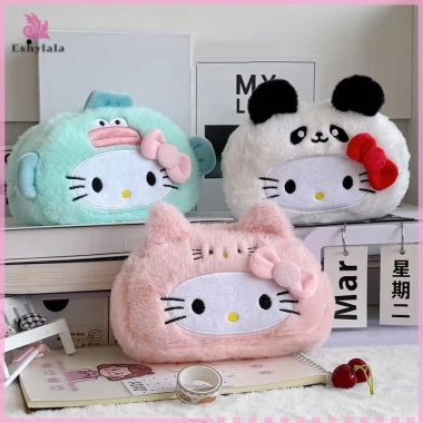 Hộp đựng bút chì sang trọng & túi trang điểm hoạt hình dung tích lớn – Mỹ phẩm, quà tặng