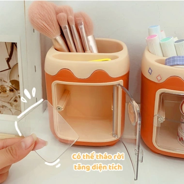 Hộp đựng bút để bàn - Đồ làm hình mũi lợn ngộ nghĩnh, đáng yêu, giá 35.000 VNĐ 4