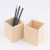 Hộp đựng bút gỗ màu trơn DIY, Sơn tự do, lưu trữ văn phòng, đồ dùng học sinh, giá ưu đãi 35.733 VND 9