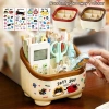 Hộp đựng bút họa tiết hoạt hình cute, miếng dán bảo quản bàn, freeship, giảm 20% 5