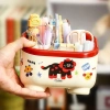 Hộp đựng bút họa tiết hoạt hình cute, miếng dán bảo quản bàn, freeship, giảm 20% 6